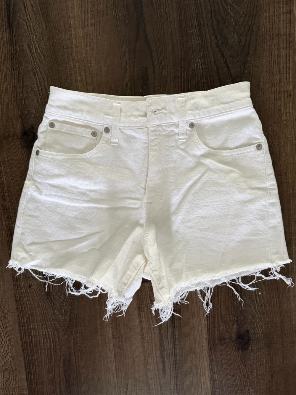 Madewell High Rise Denim Shorts